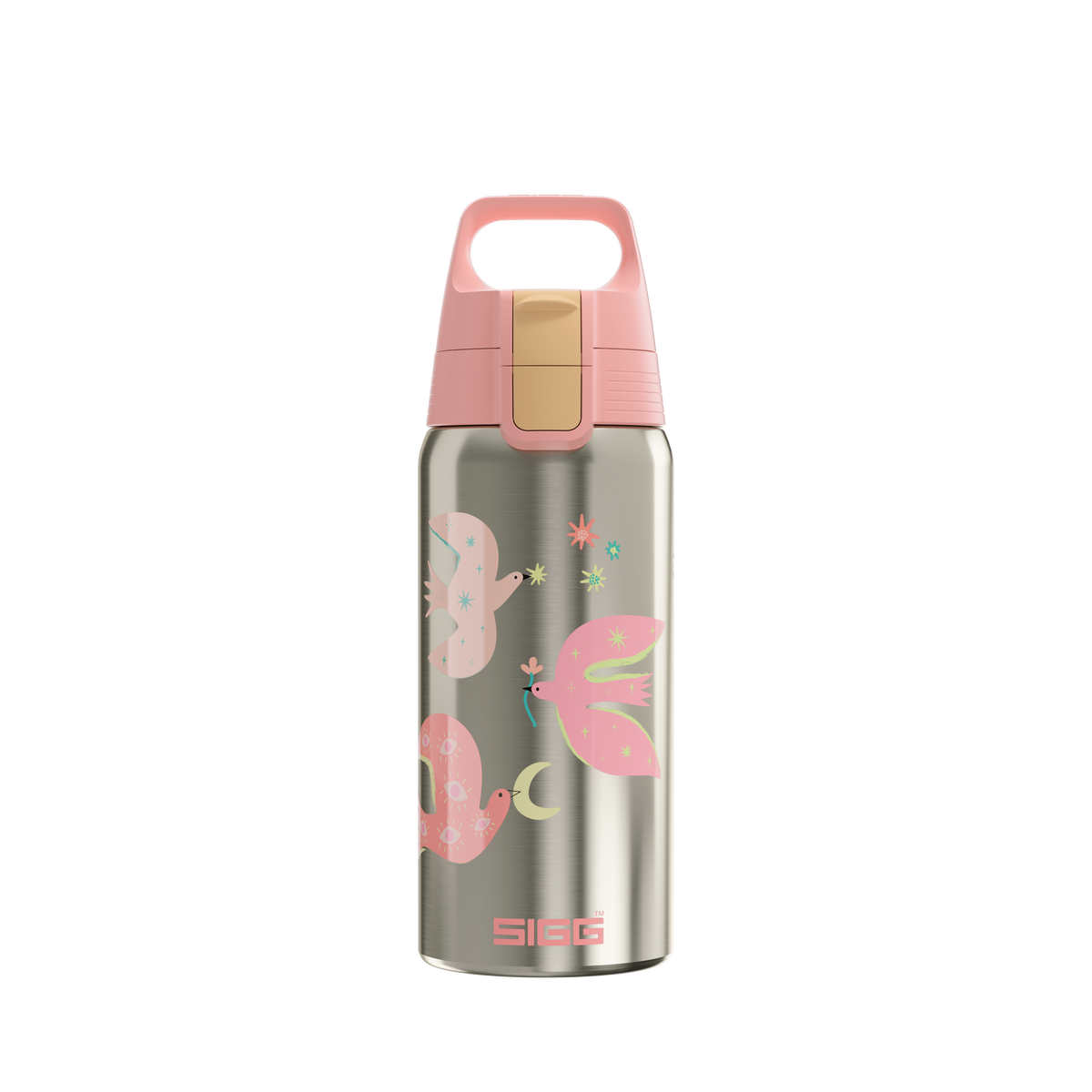 Sigg Shield Therm One dětská termoláhev na pití 500 ml, fly away, 6023.40