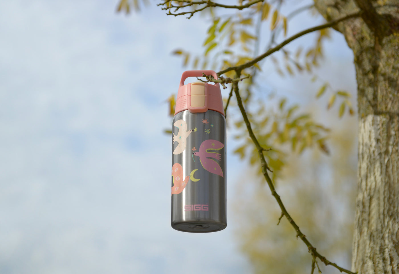Sigg Shield Therm One dětská termoláhev na pití 500 ml, fly away, 6023.40