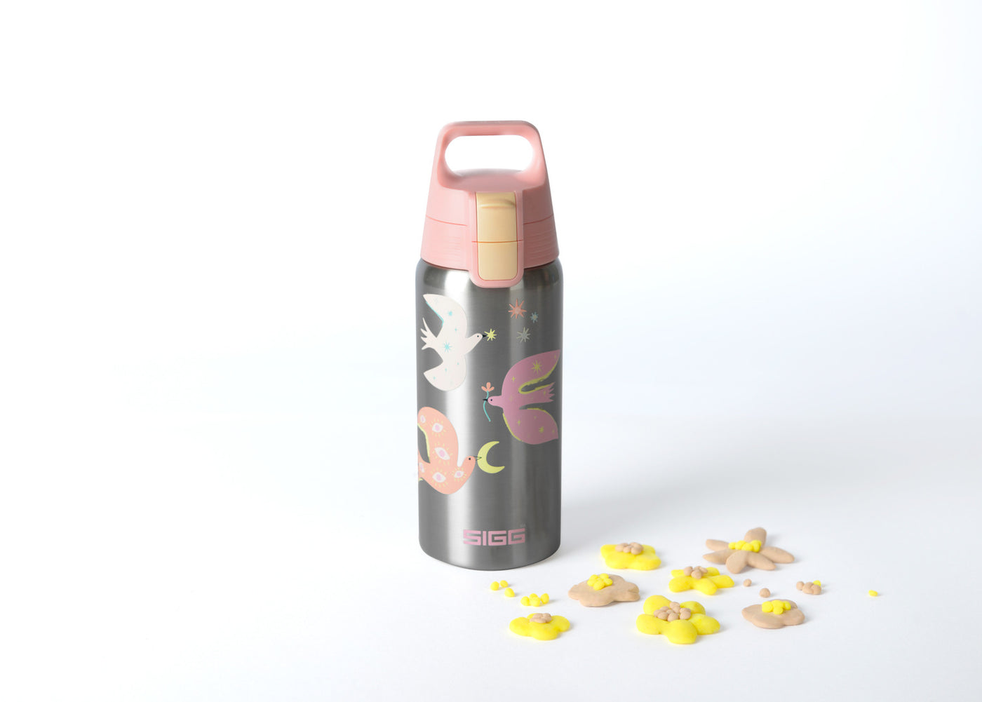 Sigg Shield Therm One dětská termoláhev na pití 500 ml, fly away, 6023.40