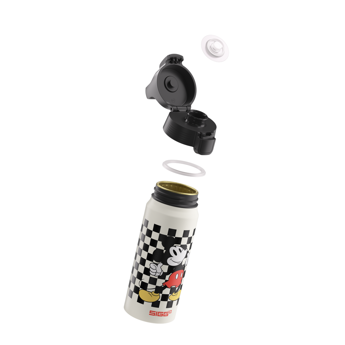 Sigg WMB One dětská láhev na pití 600 ml, mickey retro, 6060.20