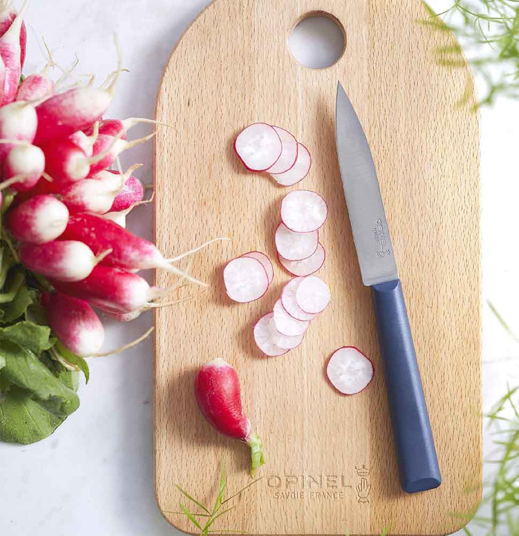 Opinel Les Essentiels+ Trio sada nožů a škrabky 3 ks, 002359