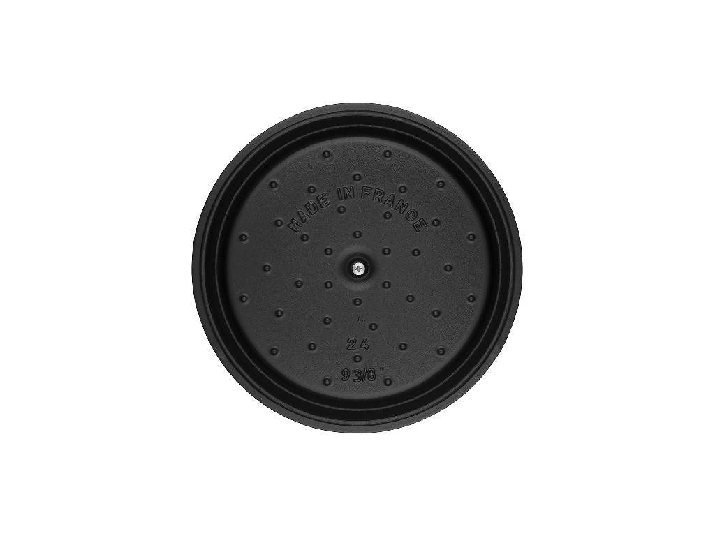 Staub Cocotte hrnec kulatý 30 cm/8,35 l černá, 1103025