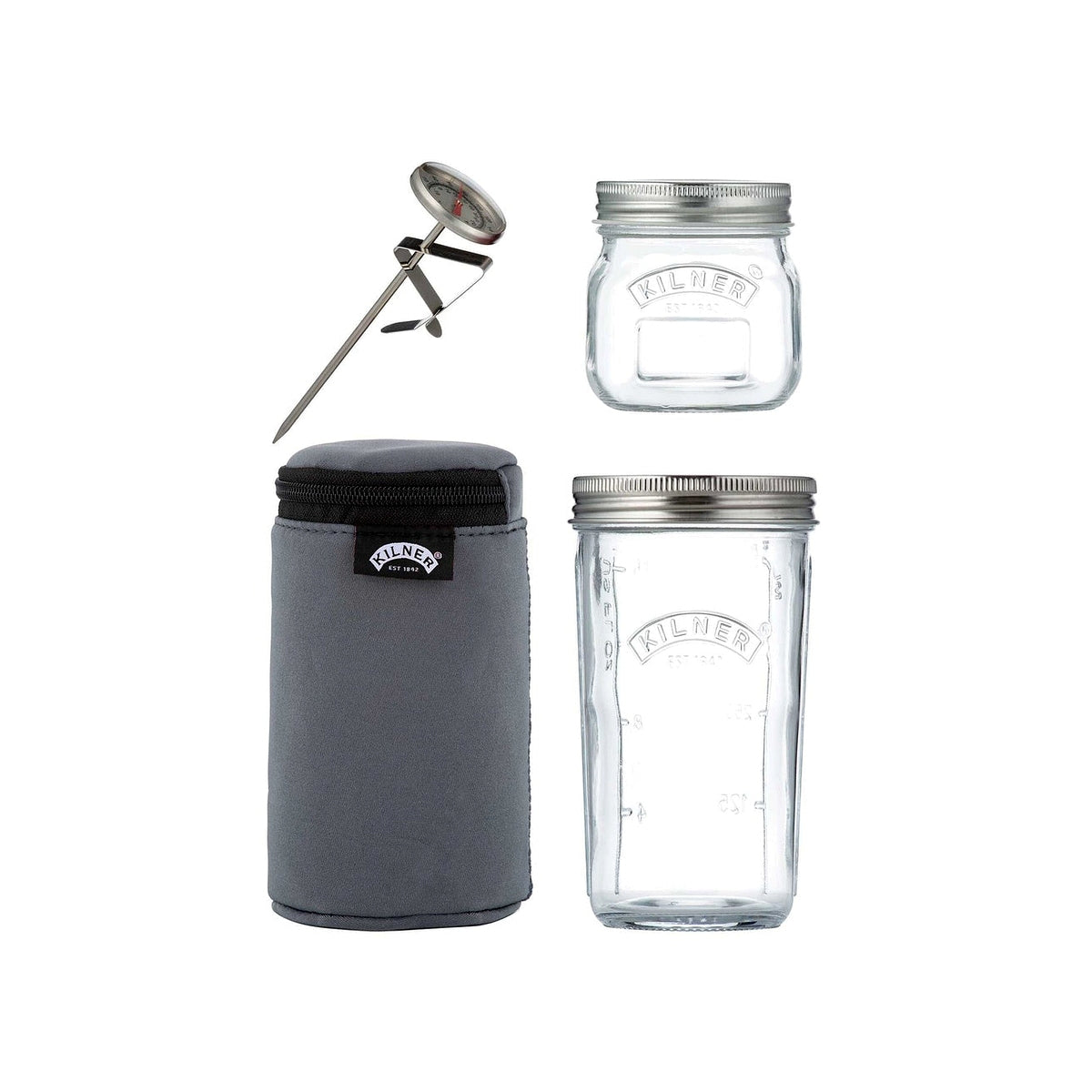 Kilner Create and Make sada na výrobu domácího jogurtu, 0,5 l, 0025.037