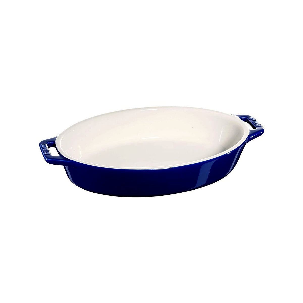 Staub keramická zapékací mísa oválná 23 cm/1,1 l tmavě modrá, 40511-157