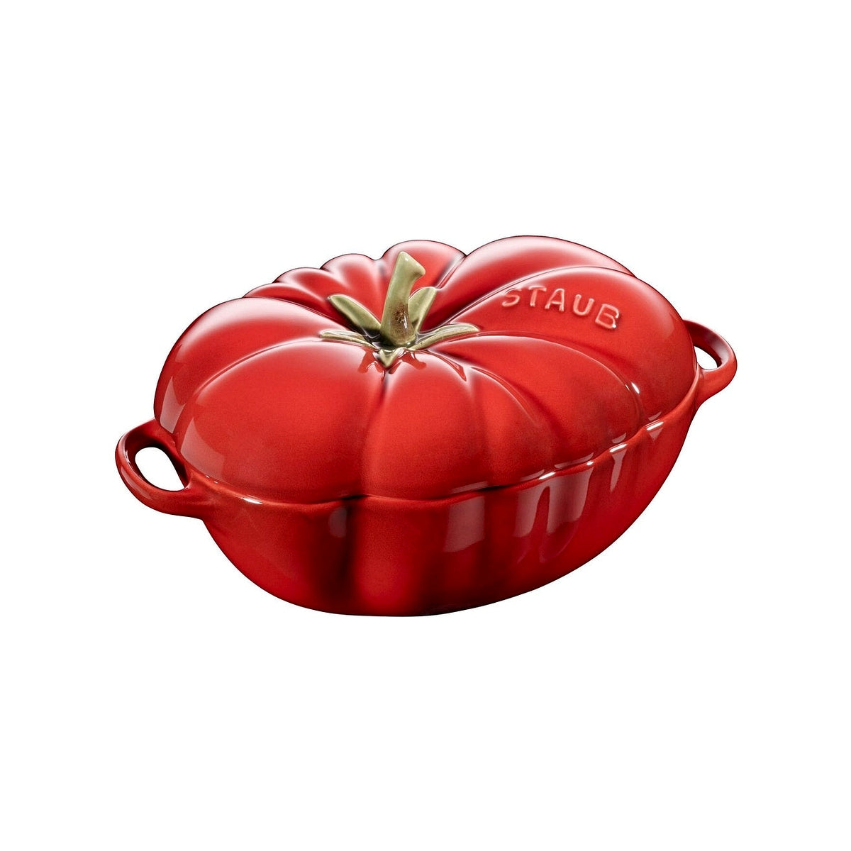 Staub Cocotte keramická zapékací miska ve tvaru rajčete 16 cm/0,5 l, červená, 40511-855