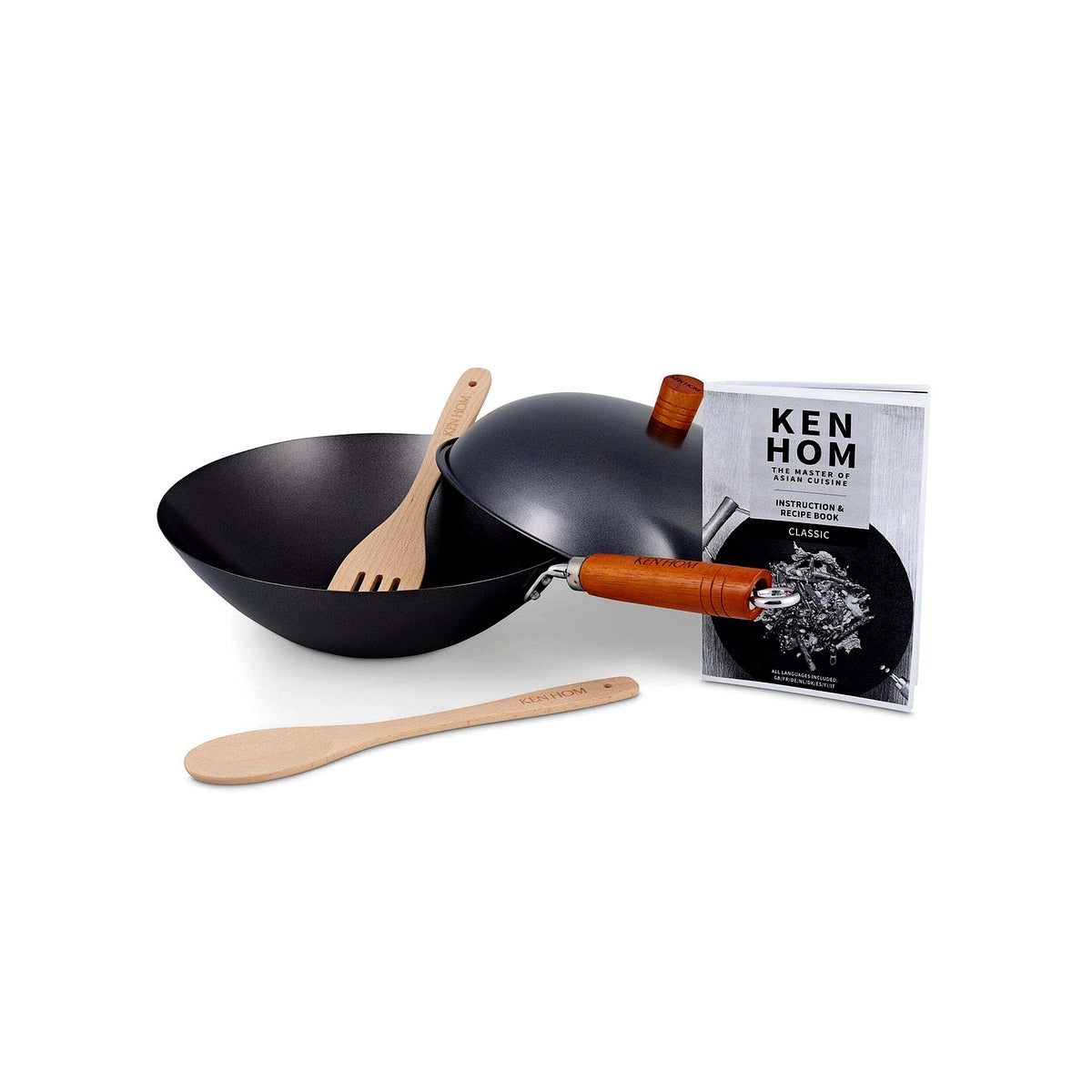 Ken Hom sada wok pánev Classic 31 cm, KH331051