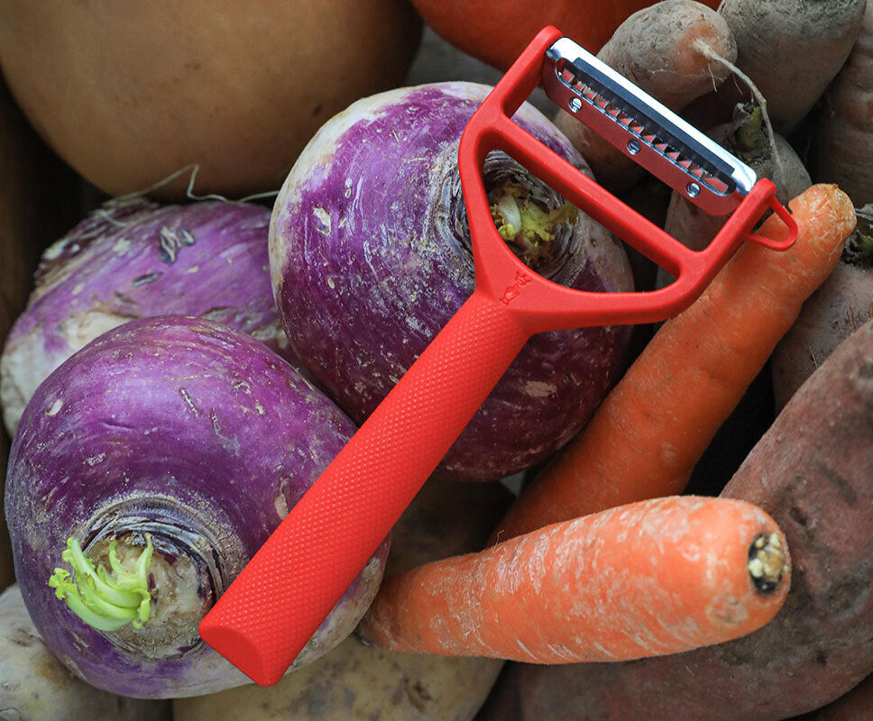Opinel T-Duo plastová škrabka, červená, 002429
