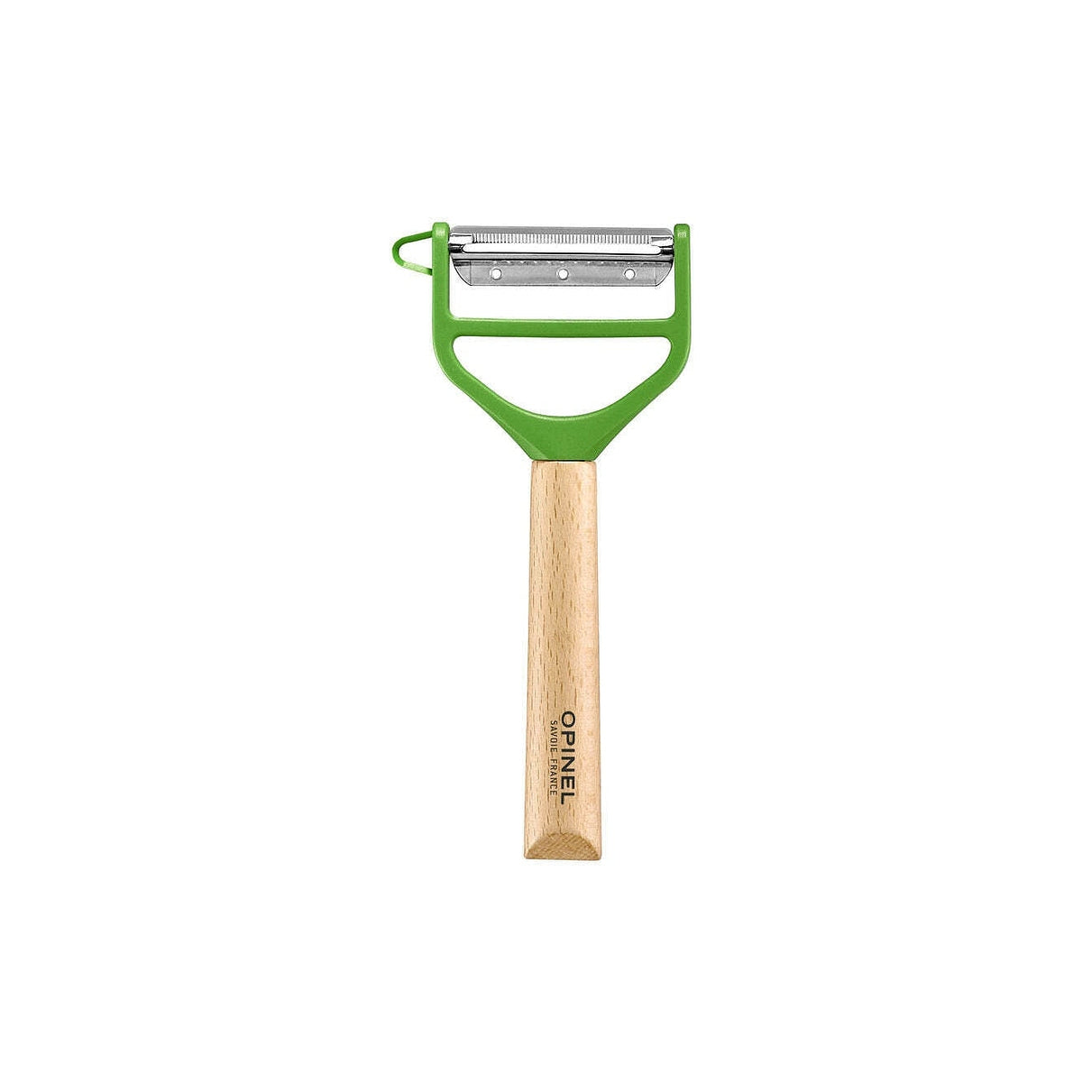 Opinel T-Duo dřevěná škrabka, zelená, 002432