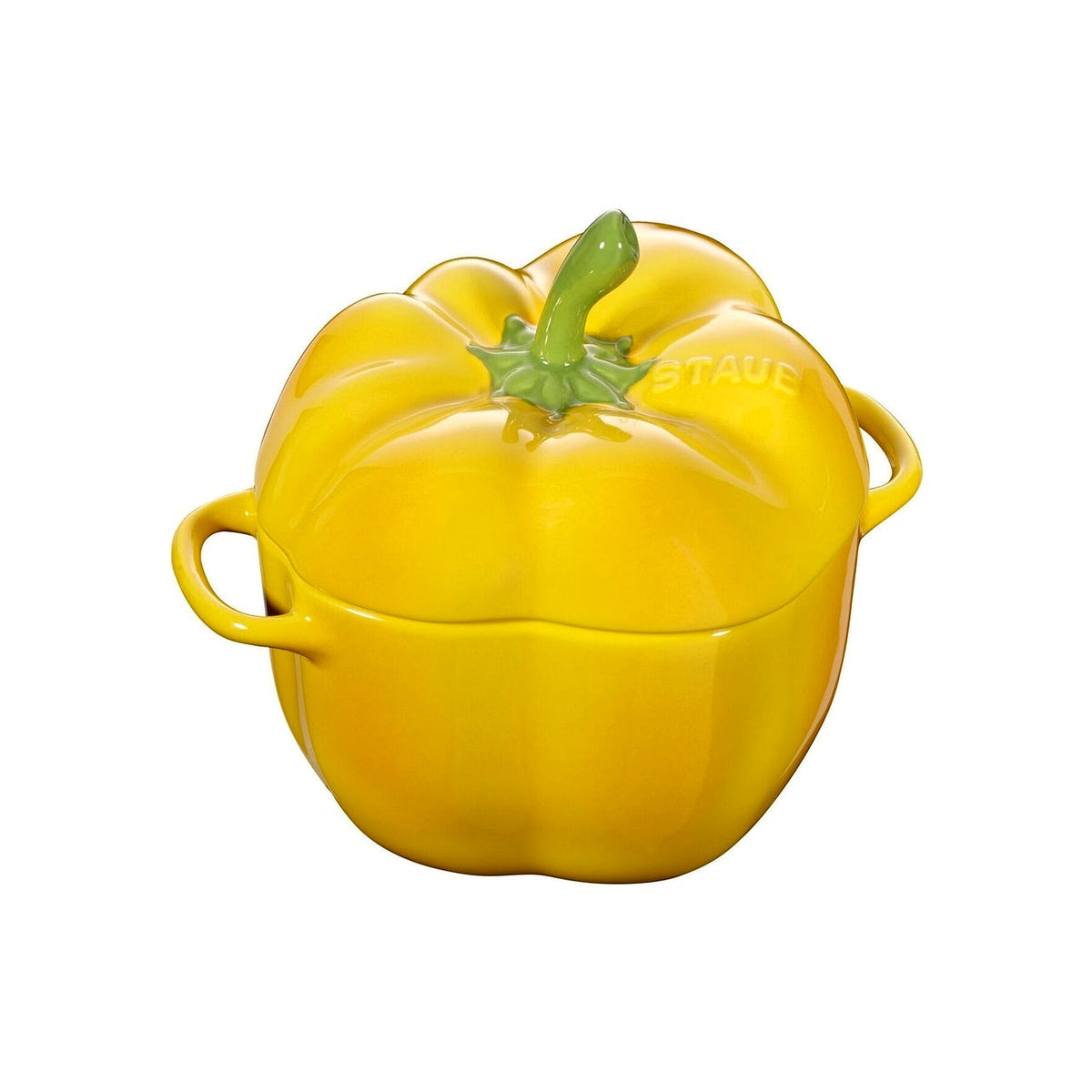 Staub Cocotte keramická zapékací miska ve tvaru papriky 12 cm/0,47 l, žlutá, 40500-324