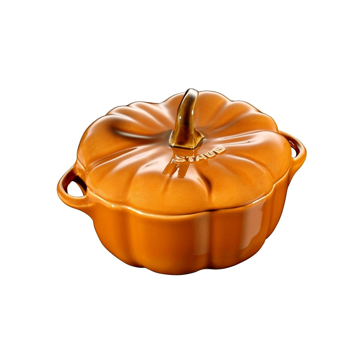 Staub Cocotte keramická zapékací miska ve tvaru dýně 15 cm/0,7 l, skořicová, 40511-554