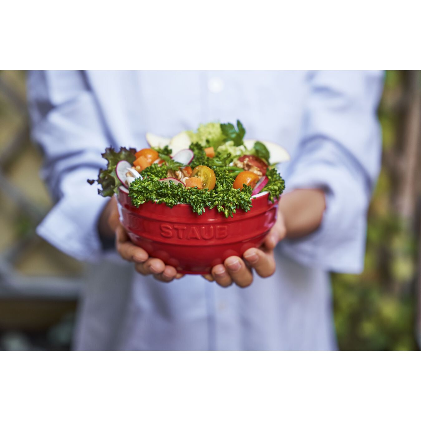 Keramická okrúhla misa Staub 12 cm/0,4 l čerešňa, 40510-794