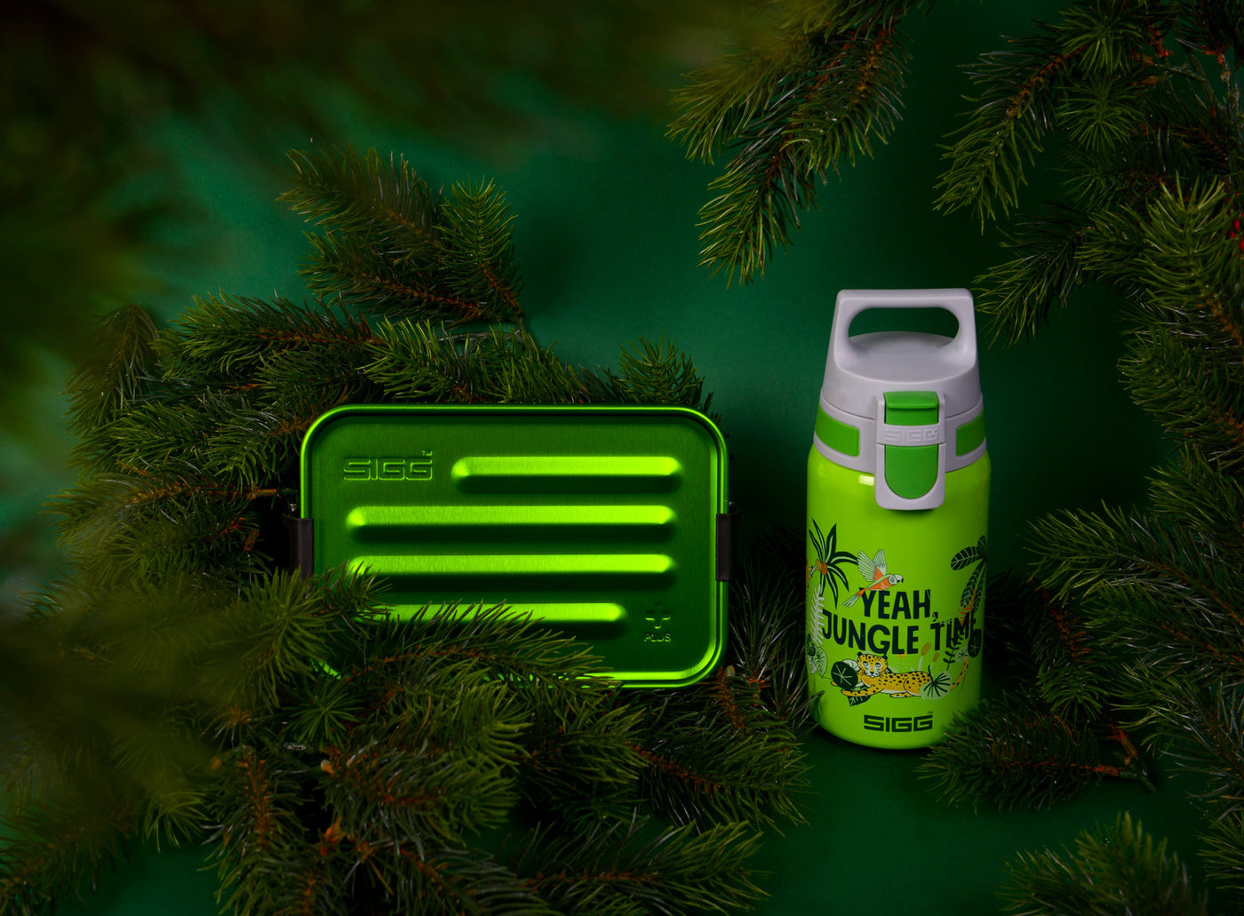 Sigg Shield One dětská láhev na pití 500 ml, jungle, 9000.80