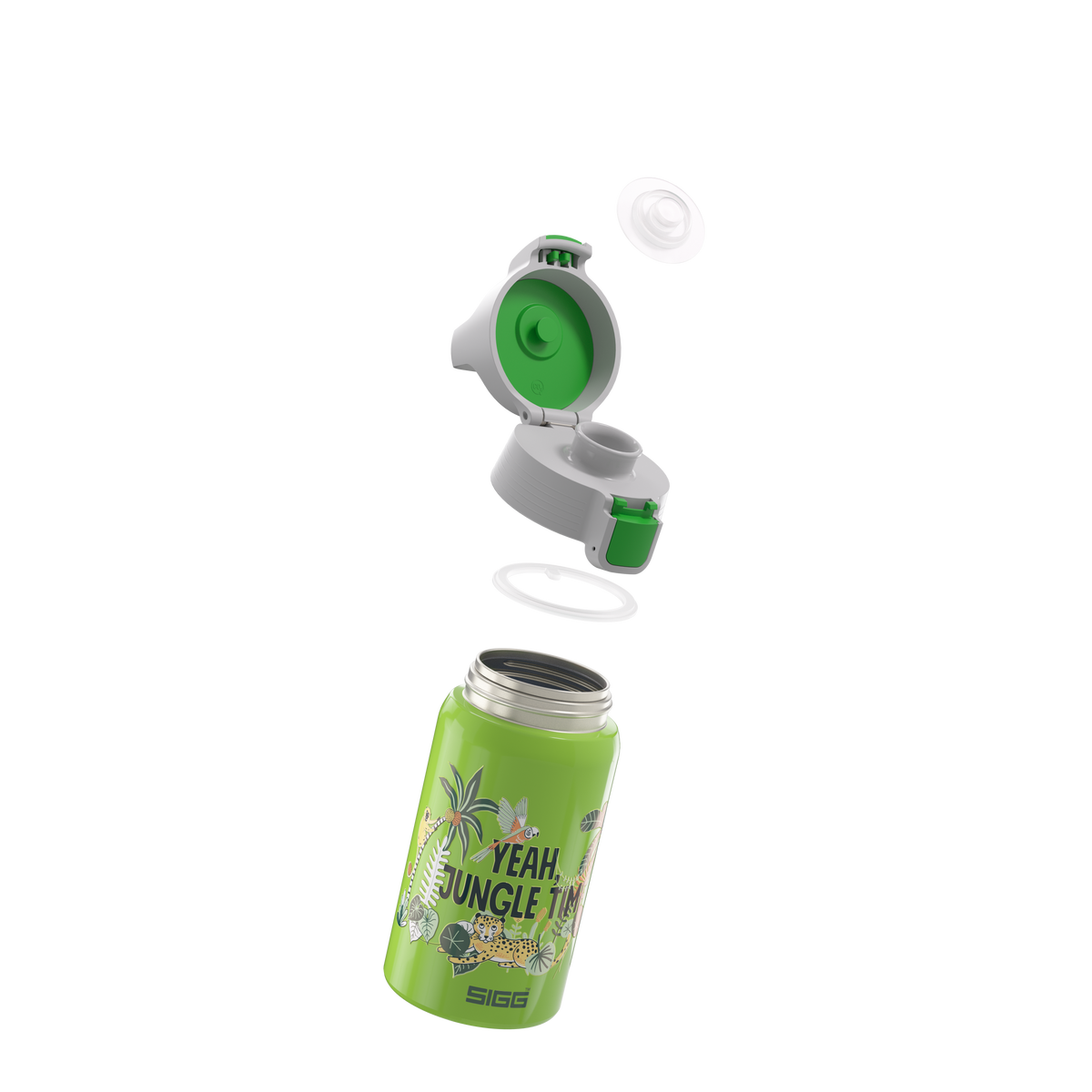 Sigg Shield One dětská láhev na pití 500 ml, jungle, 9000.80