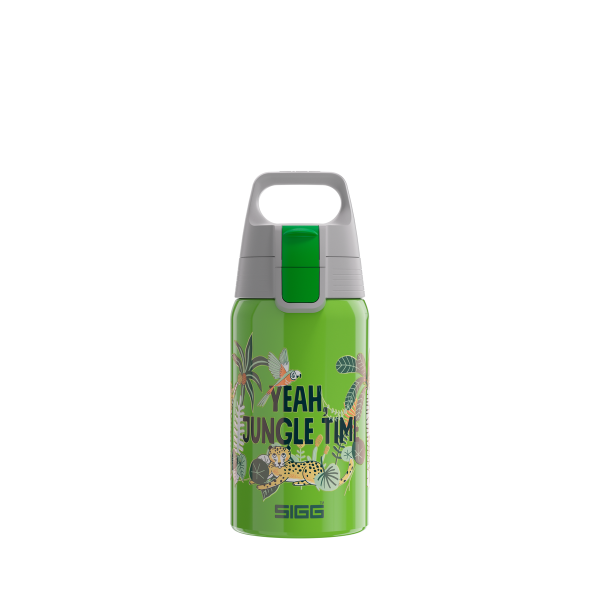 Sigg Shield One dětská láhev na pití 500 ml, jungle, 9000.80