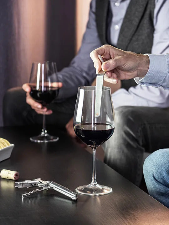 Peugeot dárková sada vývrtka Clavelin + klíč k určení chutě vína Clef du Vin, 200978