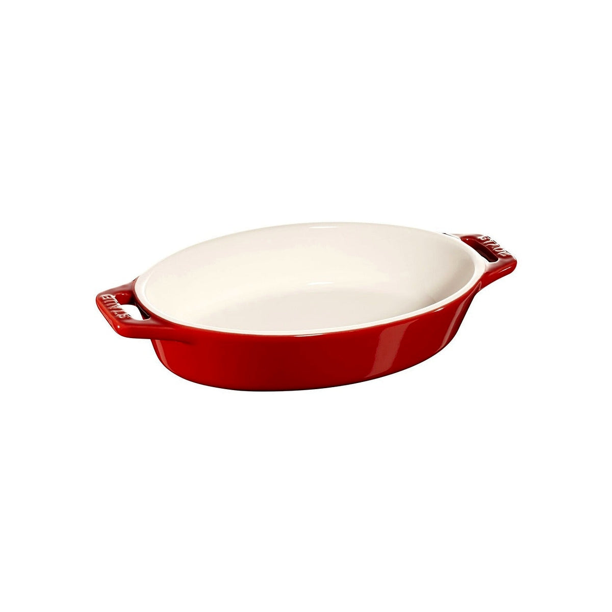 Staub keramická zapékací mísa oválná 17 cm/0,4 l višňová, 40511-153