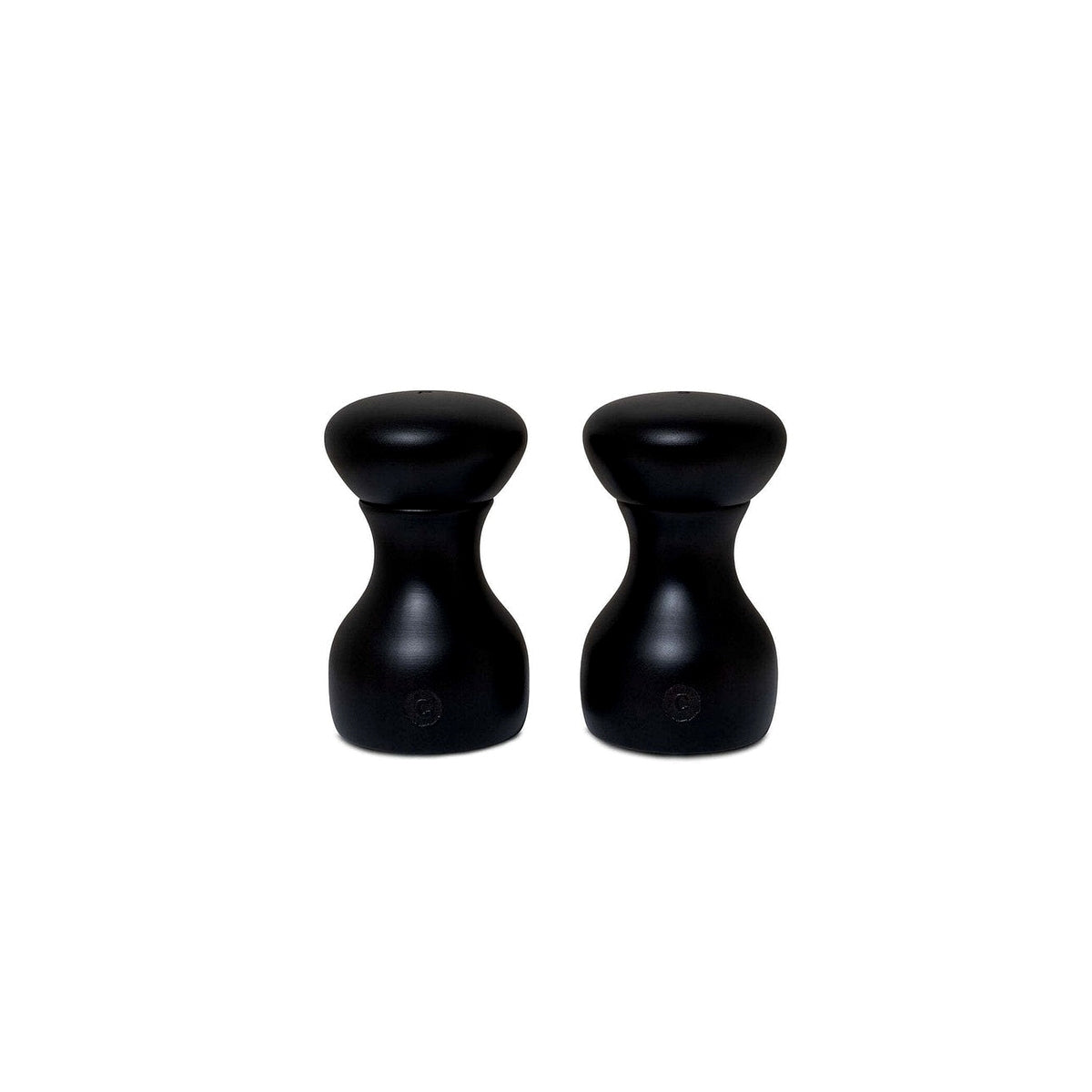 CrushGrind Lyon sada dřevěných mlýnků na pepř a sůl 10 cm, černá, 070380-0099-2PC