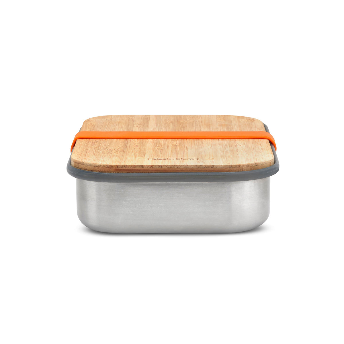 Black+Blum svačinový box s bambusovým víkem 0,9 l, orange, BAM-SB003