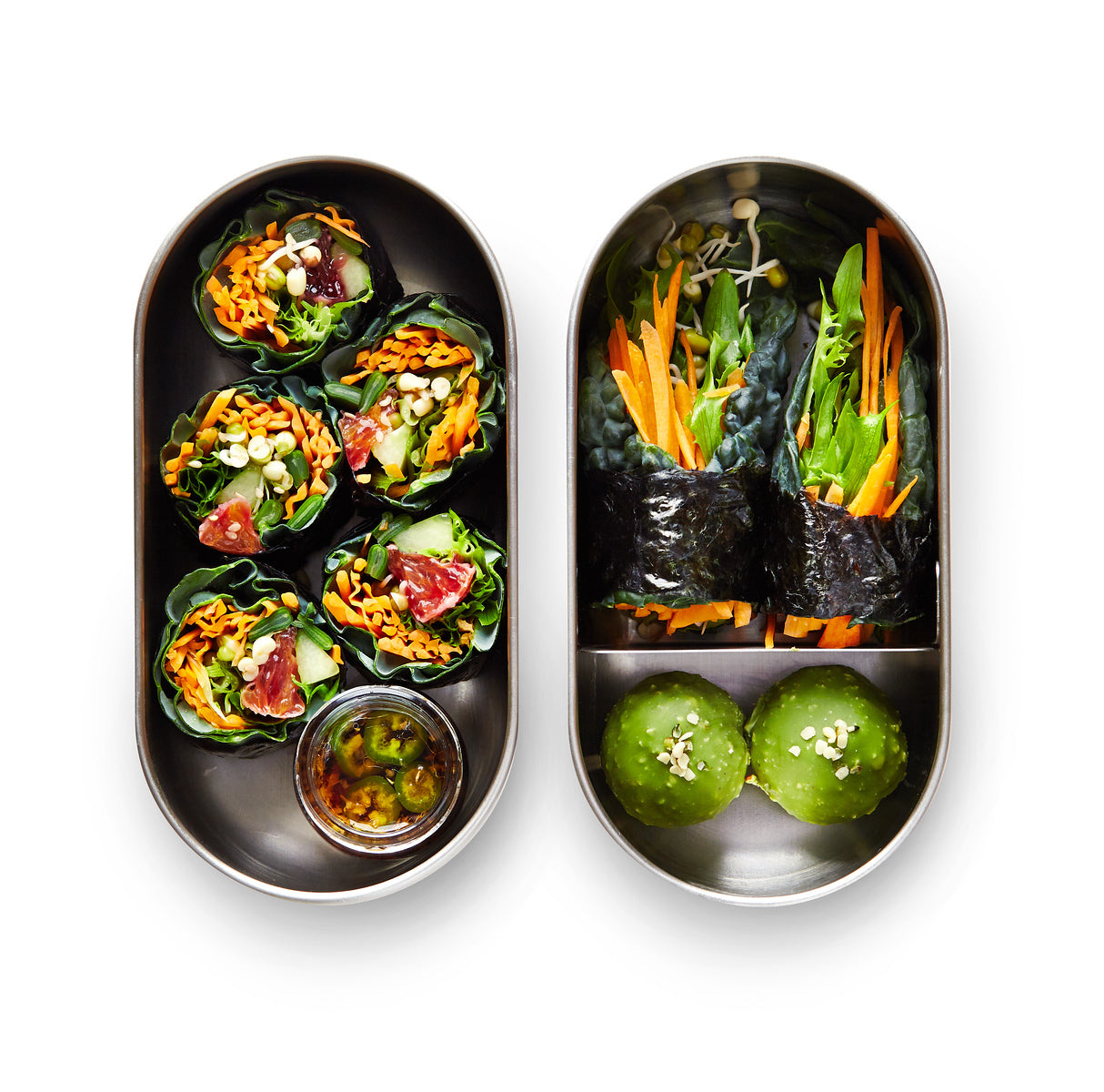 Black+Blum Bento svačinový box s bambusovým víkem a vidličkou 1 l, grey, BAM-BT-L016