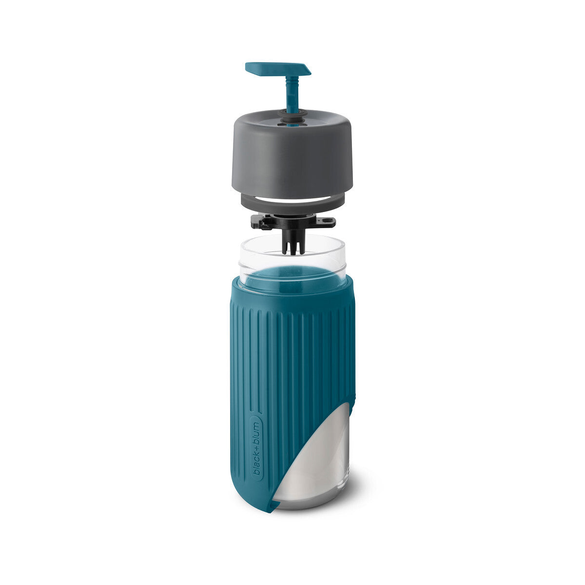 Black+Blum skleněný cestovní hrnek 340 ml, ocean, TC-GR005