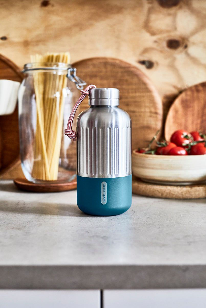 Black+Blum Explorer nerezová termolahev 650 ml, ocean, BAM-EIWB-S005