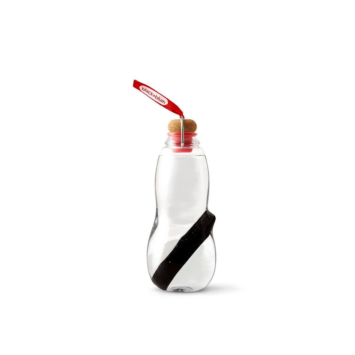 Black+Blum lahev na vodu s přírodním filtrem 800 ml, red, EG004