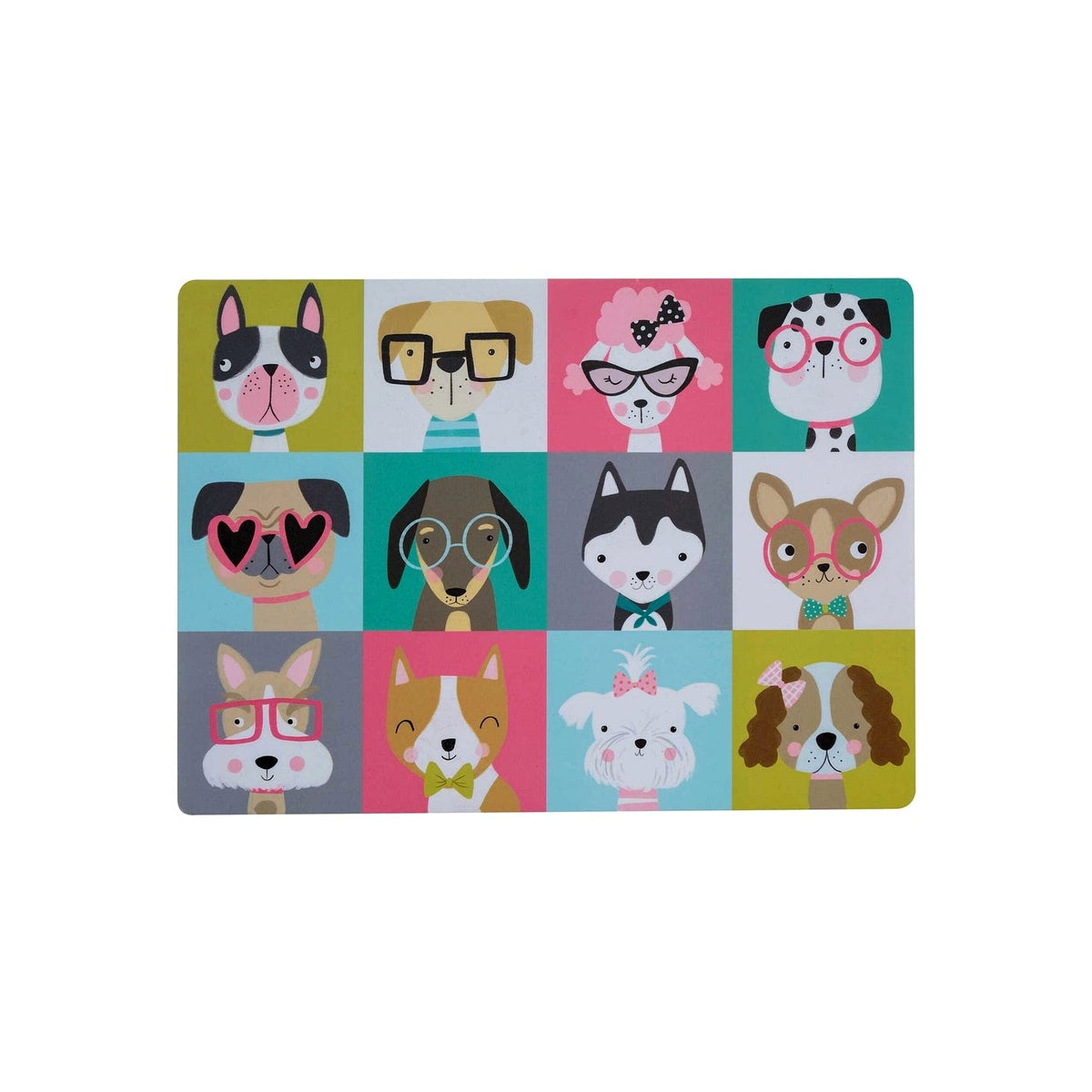 Mason Cash Pawtrait Pets podložka pod krmení/misky pro psy 43 x 31 cm, 2030.481