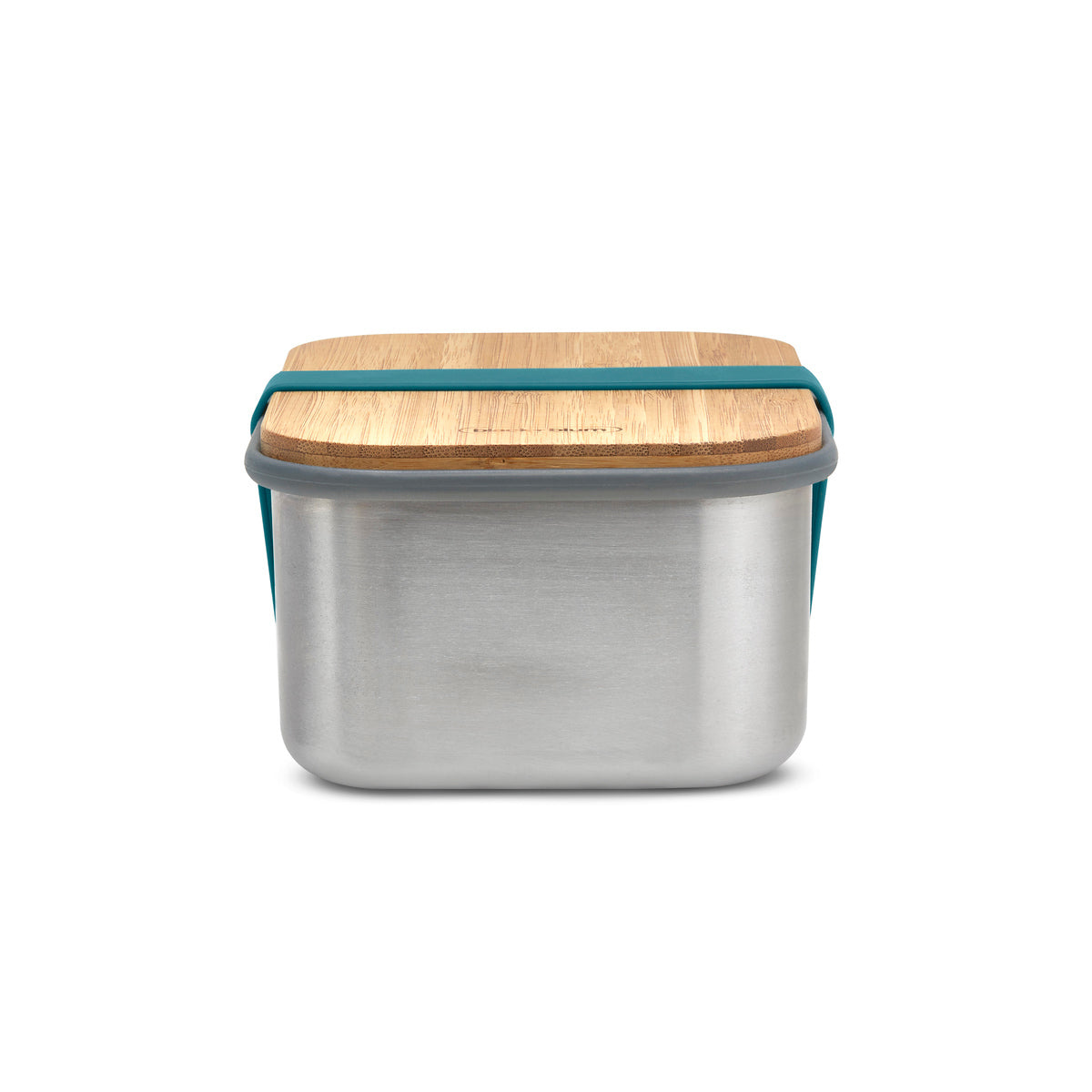 Black+Blum svačinový box s bambusovým víkem 1,25 l, ocean, BAM-SB-L005