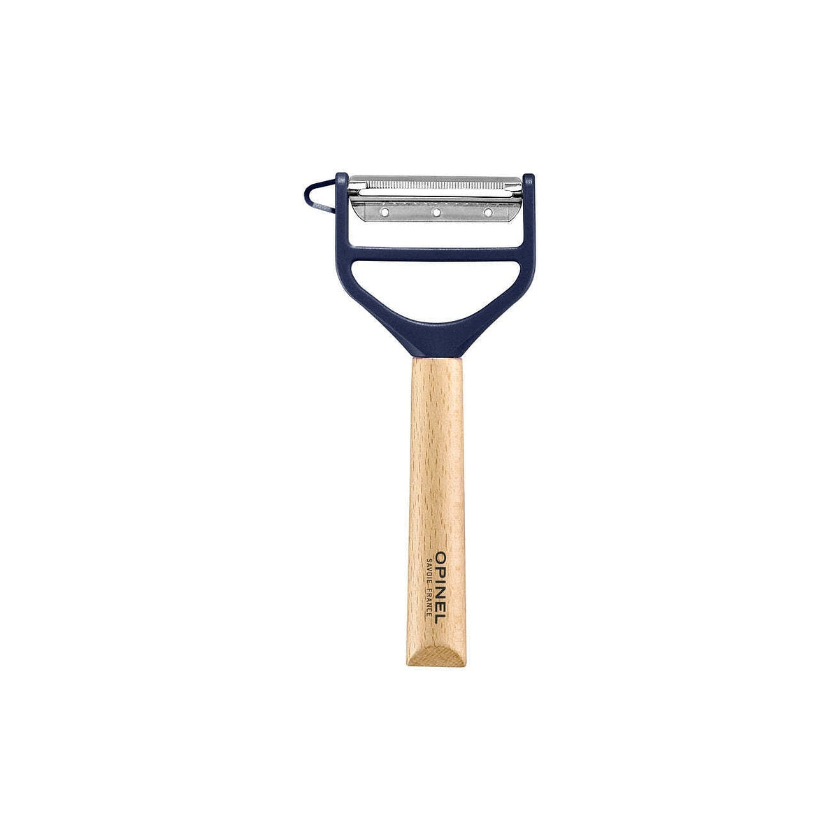 Opinel T-Duo dřevěná škrabka, modrá, 002431