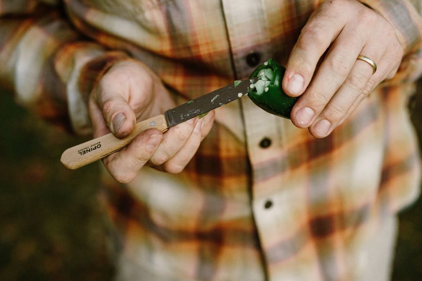Opinel Les Essentiels N°112 sada nožů na krájení 2 ks, 001223
