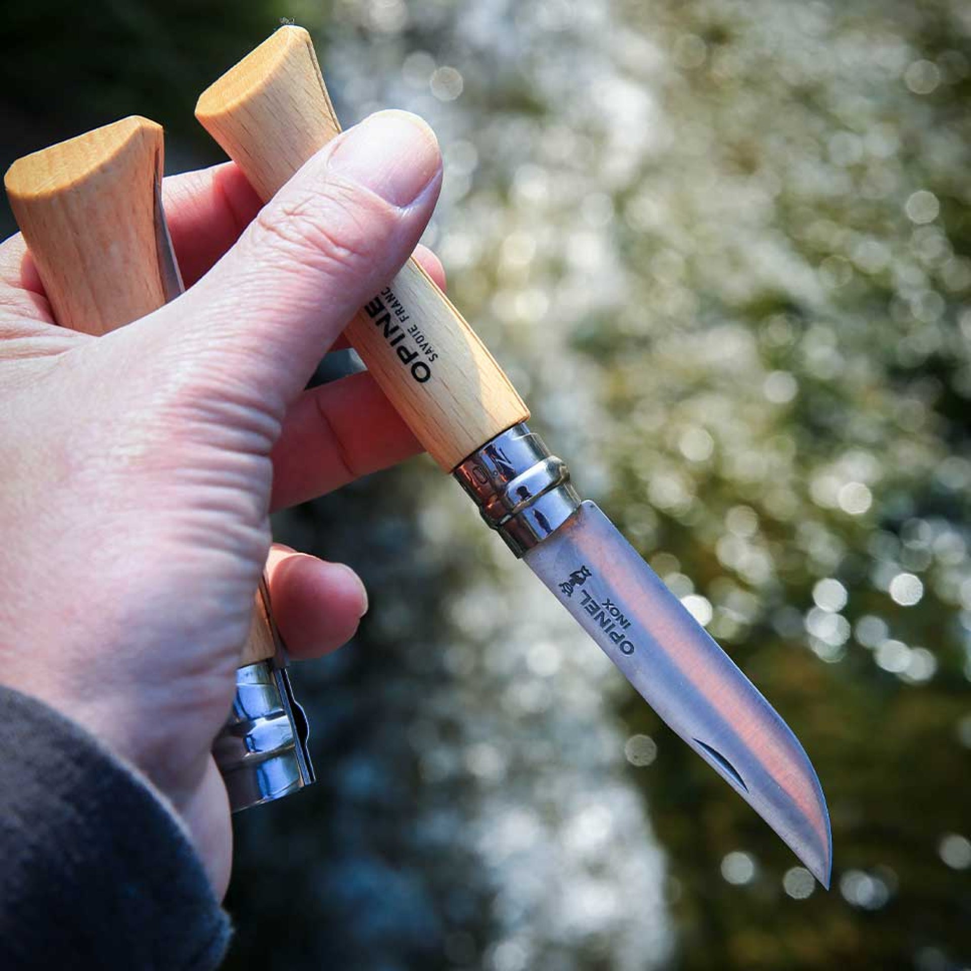 Opinel Inox N°07 zavírací nůž 8 cm, 000654