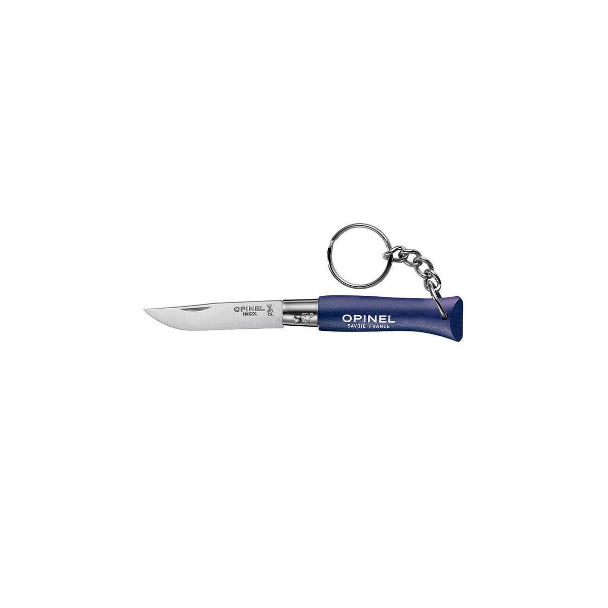 Opinel Colorama klíčenka N°04 zavírací nůž 5 cm, modrá, 002269