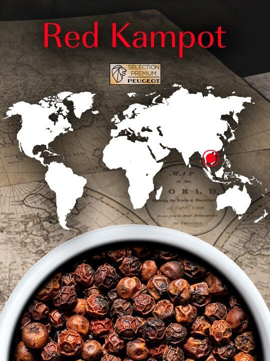 Peugeot Červený pepř Kampot Premium 3 x 20g, 42479