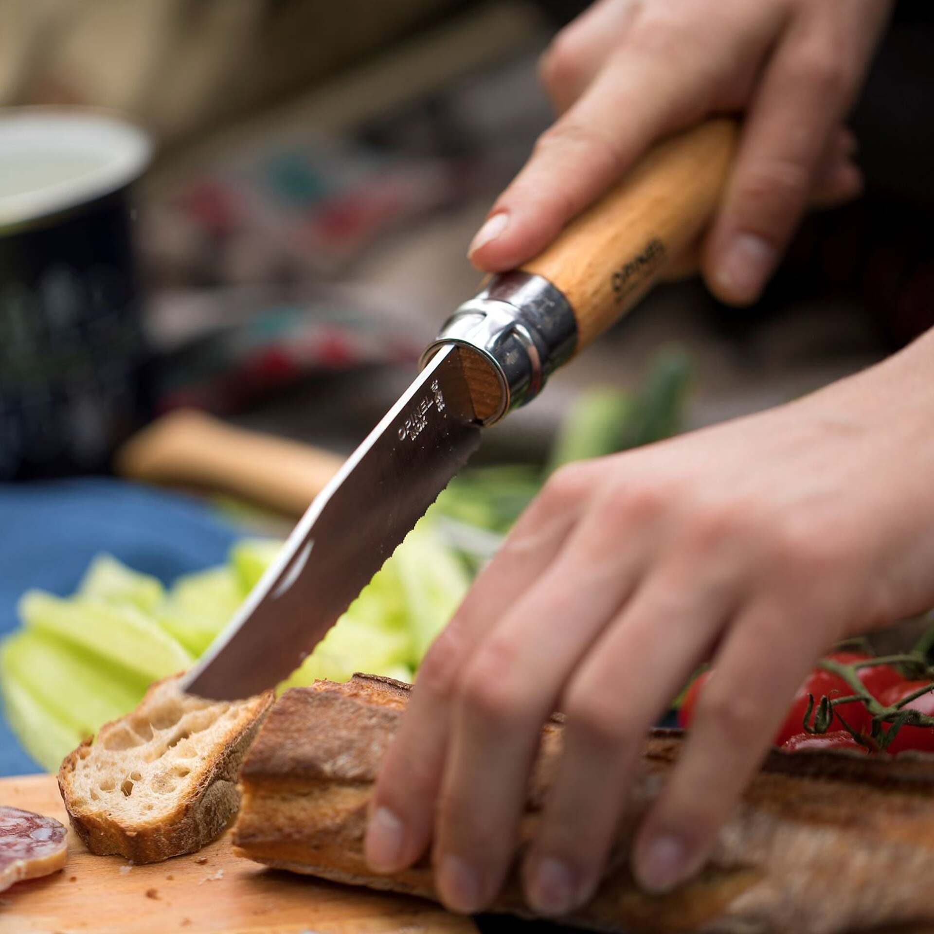 Opinel Nomad N°12 zavírací nůž vroubkovaný 12 cm, 002441
