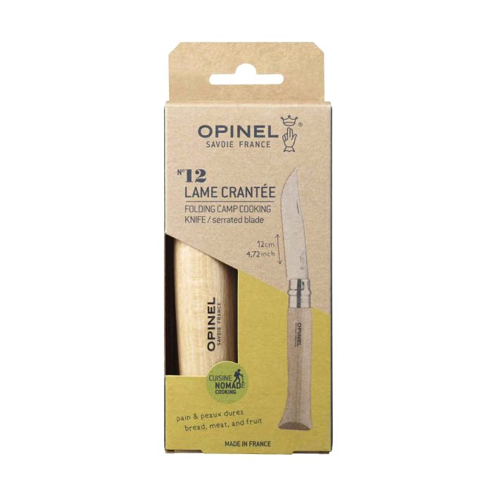 Opinel Nomad N°12 zavírací nůž vroubkovaný 12 cm, 002441