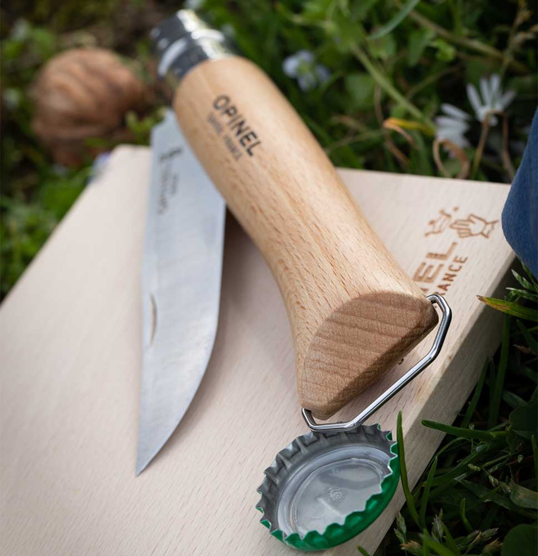 Opinel Nomad N°10 nůž s vývrtkou a otvírákem lahví 10 cm, 002578