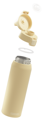 Sigg Shield Therm One nerezová termoláhev na pití 750 ml, opti yellow, 6021.10