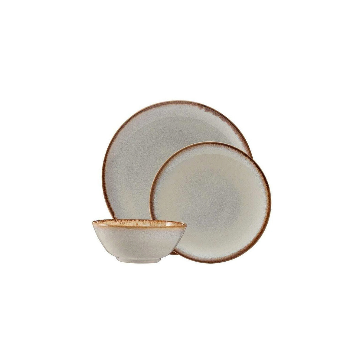Mason Cash Reactive Dinnerware jídelní sada nádobí, krémová, 2002.191