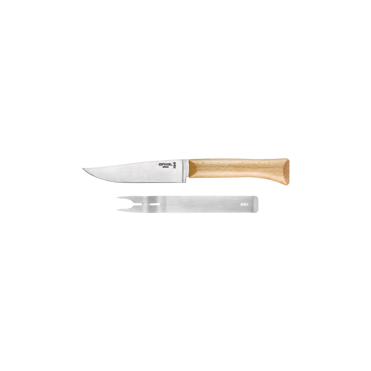 Opinel sada nože a vidličky na sýr 12,5 cm, 001834