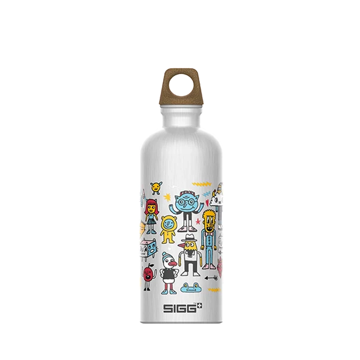 Sigg Traveller MyPlanet dětská láhev na pití 600 ml, friends, 6005.30